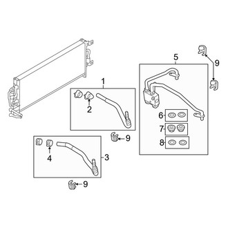 Ford OE - Cooling - Trans Oil Cooler (2.3L)