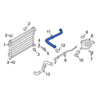 Ford OE - Upper Radiator Coolant Hose
