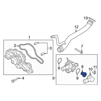 Ford OE - Engine Coolant Thermostat