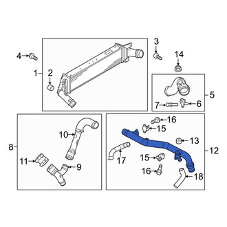 Ford OE - Intercooler Pipe