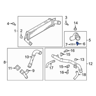 Ford OE - Turbocharger Boost Sensor