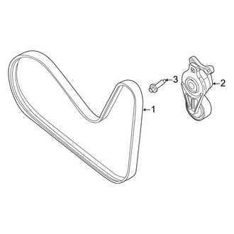 Ford OE - Cooling - Belts & Pulleys (3.7L)