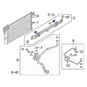 Ford OE - Fuel Tank Shield Nut