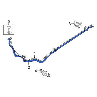 Ford OE - A/C Refrigerant Suction Hose