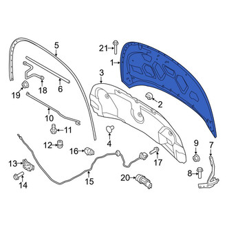 Ford OE - Front Hood Panel