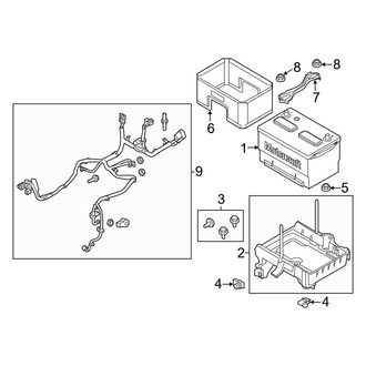 Ford OE - Electrical - Battery