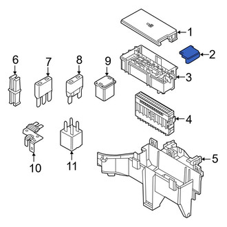 Ford OE - Upper Fuse Box Cover