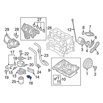 Ford OE - Engine Oil Pressure Switch