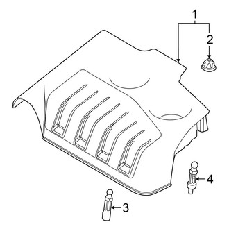 Ford OE - Engine / Transaxle - Engine Appearance Cover (2.3L)