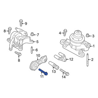 Ford OE - Engine Support Rod Bolt