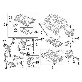 Ford OE - Engine / Transaxle - Engine Parts
