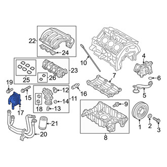 Ford OE - Engine Oil Cooler