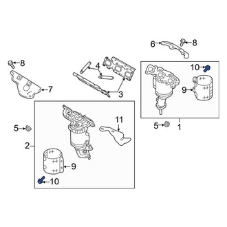 Ford OE - Catalytic Converter Heat Shield Bolt