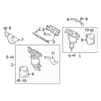 Ford OE - Exhaust System - Exhaust Manifold