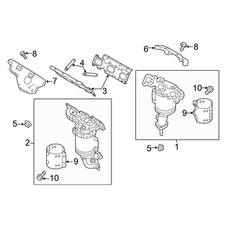 Ford OE - Exhaust System - Exhaust Manifold (3.7L)