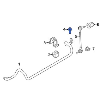 Ford OE - Suspension Stabilizer Bar Bracket Bolt