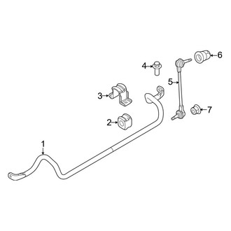 Ford OE - Front Suspension - Stabilizer Bar & Components