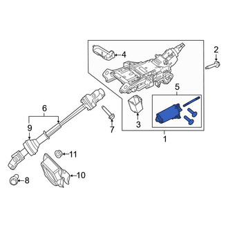 Ford OE - Steering Column Tilt Motor