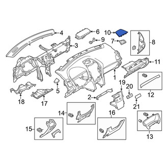 Ford OE - Instrument Panel Storage Compartment