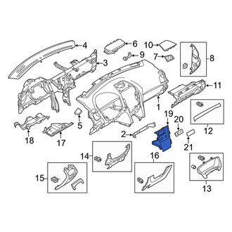 Ford OE - Upper Instrument Panel Trim Panel