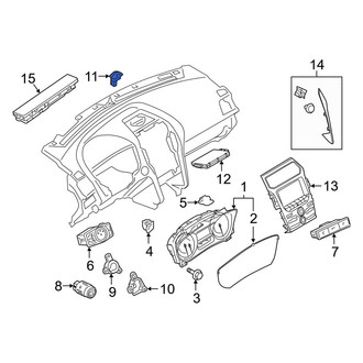Ford OE - Sun Load Temperature Sensor