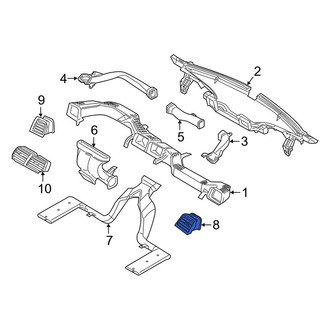 Ford OE - Front Right Dashboard Air Vent