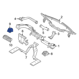 Ford OE - Front Left Dashboard Air Vent