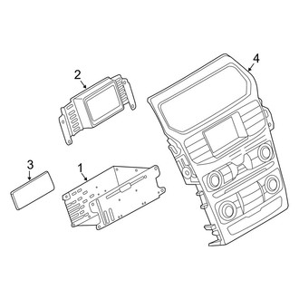 Ford OE - Instrument Panel - Sound System (Receiver Interface #1)