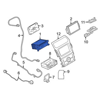 Ford OE - Radio Control Unit