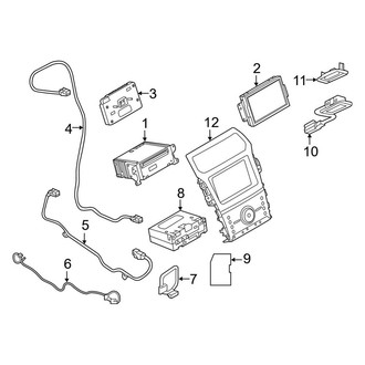 Ford OE - Instrument Panel - Sound System (Receiver Interface #3)