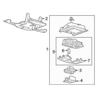 Ford OE - Overhead Console