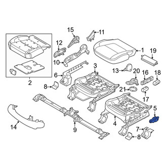 Ford OE - Front Left Seat Motor