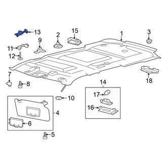 Ford OE - Interior Grab Bar Bracket
