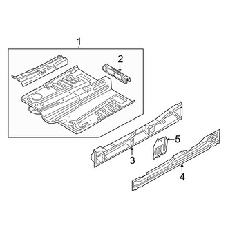 Ford OE - Pillars, Rocker & Floor - Floor
