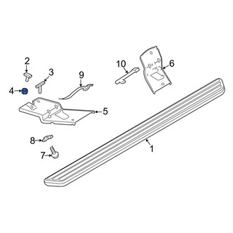 Ford OE - Running Board Nut