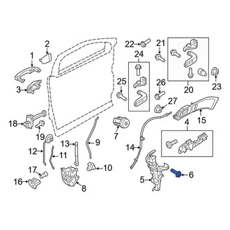 Ford OE - Lower Steering Column Cover Bolt