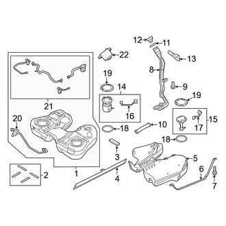 Ford OE - Fuel System Components (2.3L)