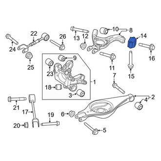 Ford OE - Rear Upper Suspension Control Arm Bushing