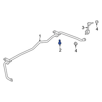 Ford OE - Suspension Stabilizer Bar Bracket Bolt