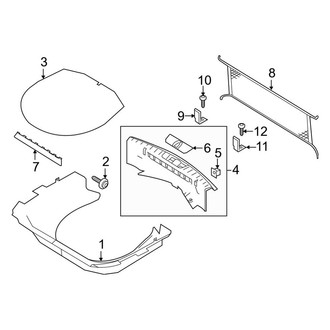 Ford OE - Rear Body & Floor - Interior Trim