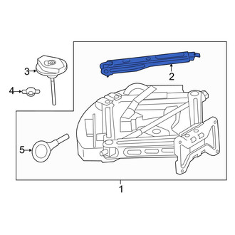 Ford OE - Floor Jack Handle