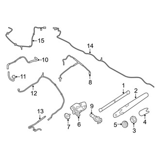 Ford OE - Lift Gate - Wiper & Washer Components