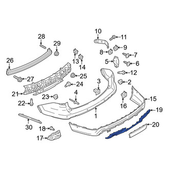 Ford OE - Rear Valance Panel