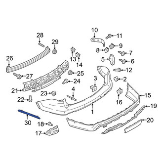 Ford OE - Rear Left Reflector Panel