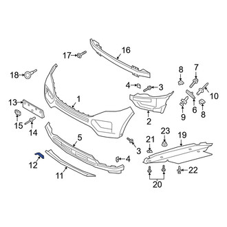 Ford OE - Front Tow Eye Cap