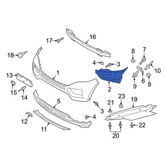 Ford OE - Front Left Fog Light Trim