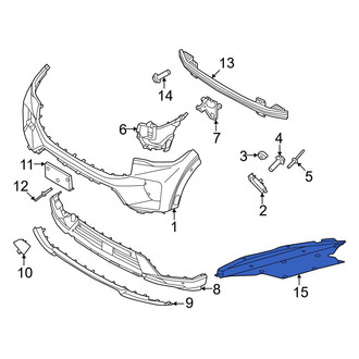 Ford OE - Front Radiator Support Splash Shield