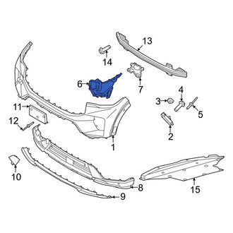 Ford OE - Front Right Fog Light Trim