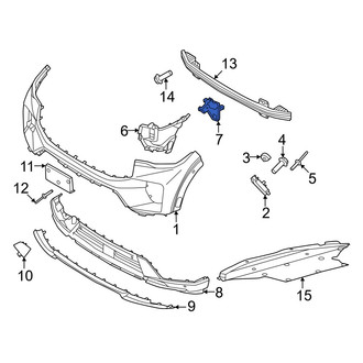 Ford OE - Right Fog Light Bracket