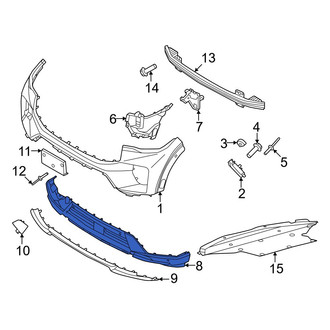 Ford OE - Front Lower Bumper Cover